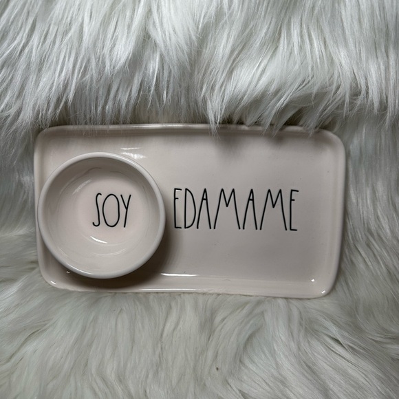 Rae Dunn Other - Rae Dunn Soy Edamame Tray and Bowl Set